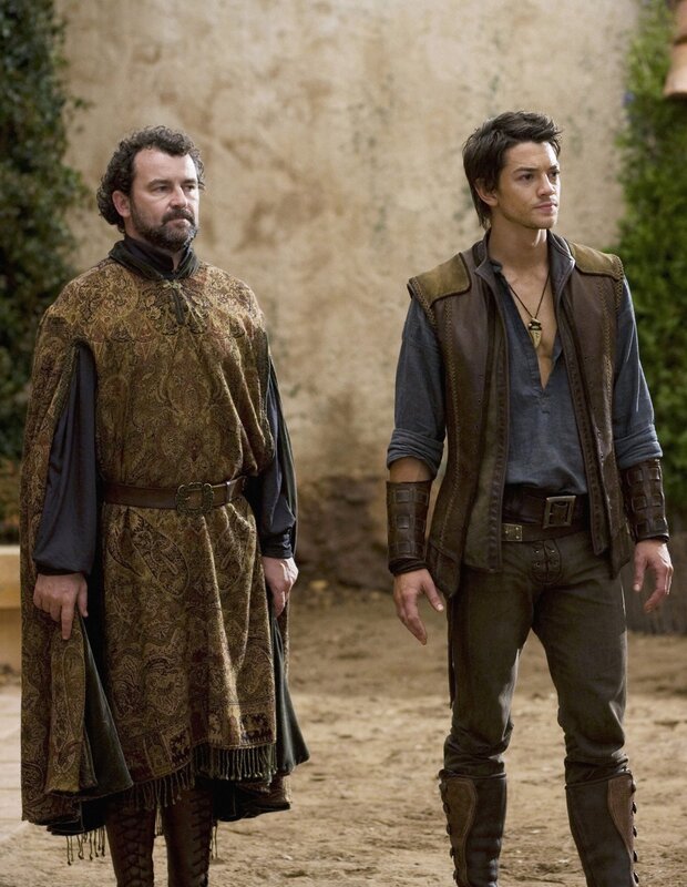 Two men in medieval attire