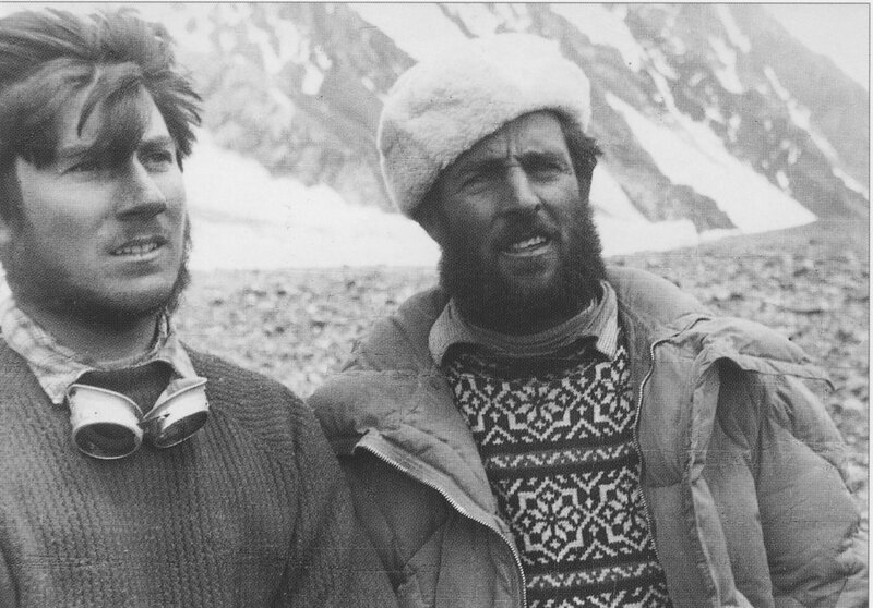 two men in mountain gear