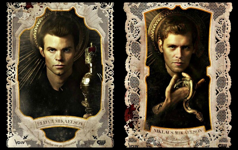 Two Men in Ornate Frames