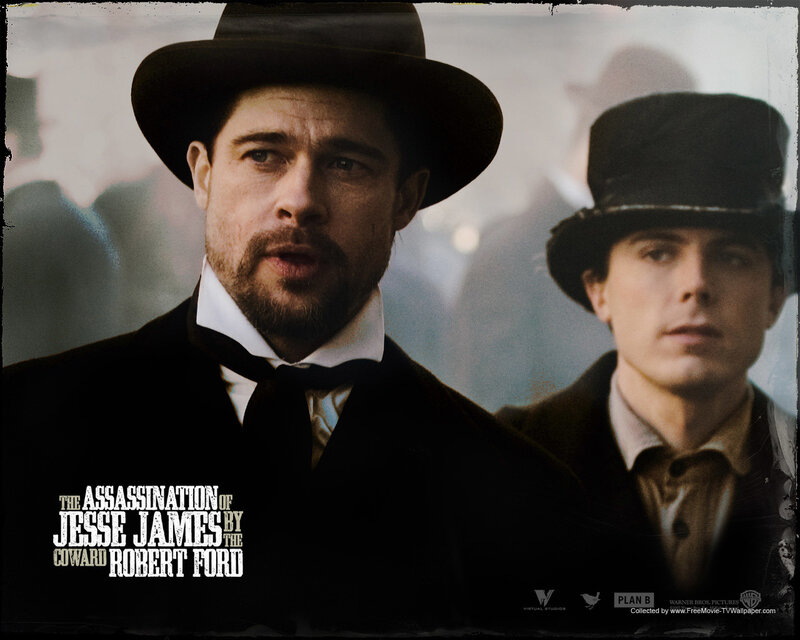 Two Men in Period Clothing — Black, Dramatic, Photograph, Hats