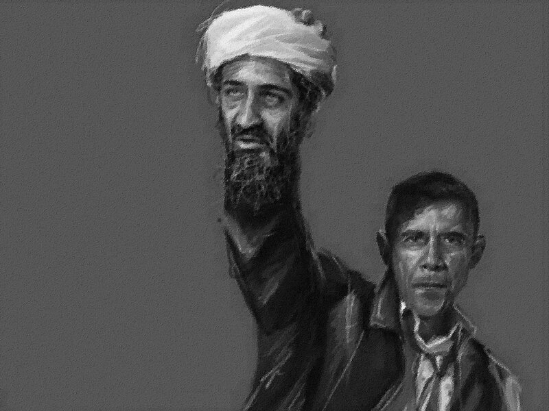 Two Men in Portrait — Gray
