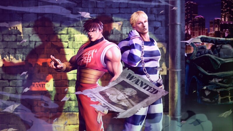 Two Men in Prison Setting