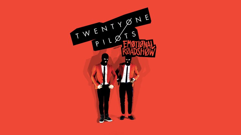 Two Men in Red Suits — Dramatic