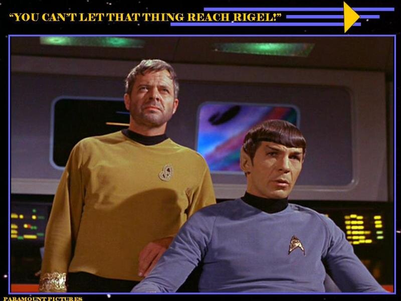 Two Men in Starfleet Uniforms