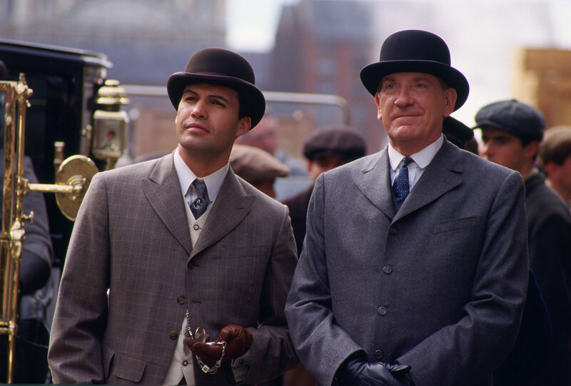 Two Men in Suits — Gray, Formal
