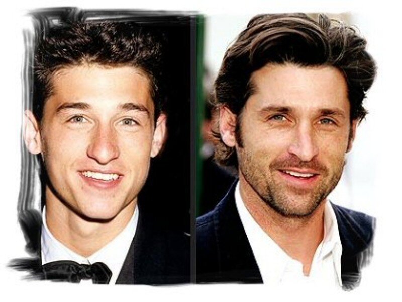 Two Men in Suits — White, Neutral