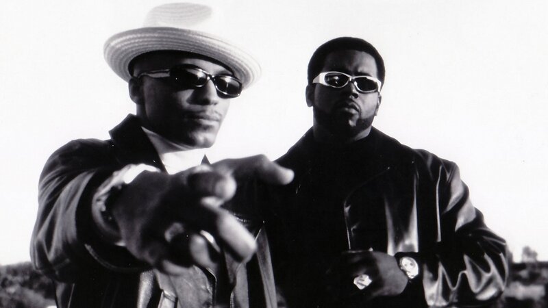 Two Men in Sunglasses — Black, Confident