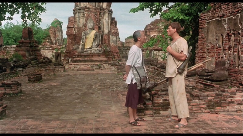 Two Men in Temple Ruins