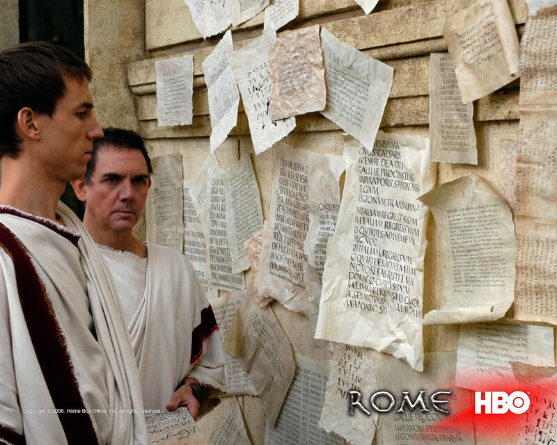 Two Men in Togas