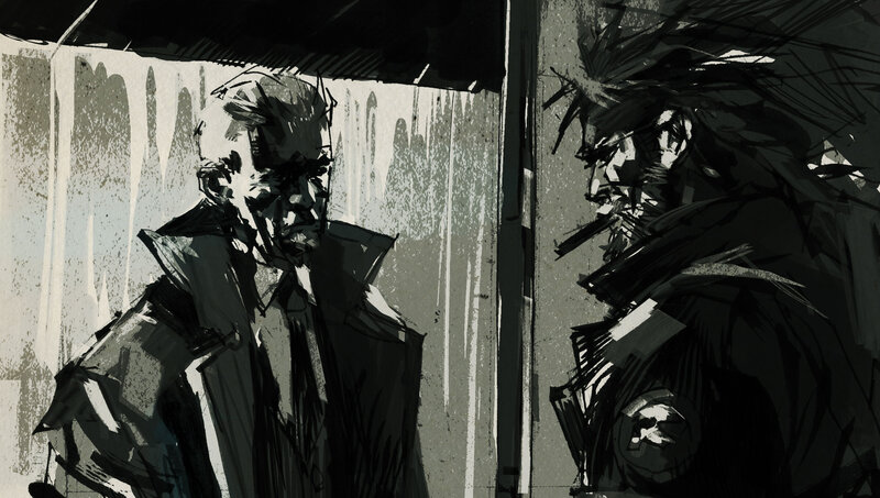 two men in trench coats