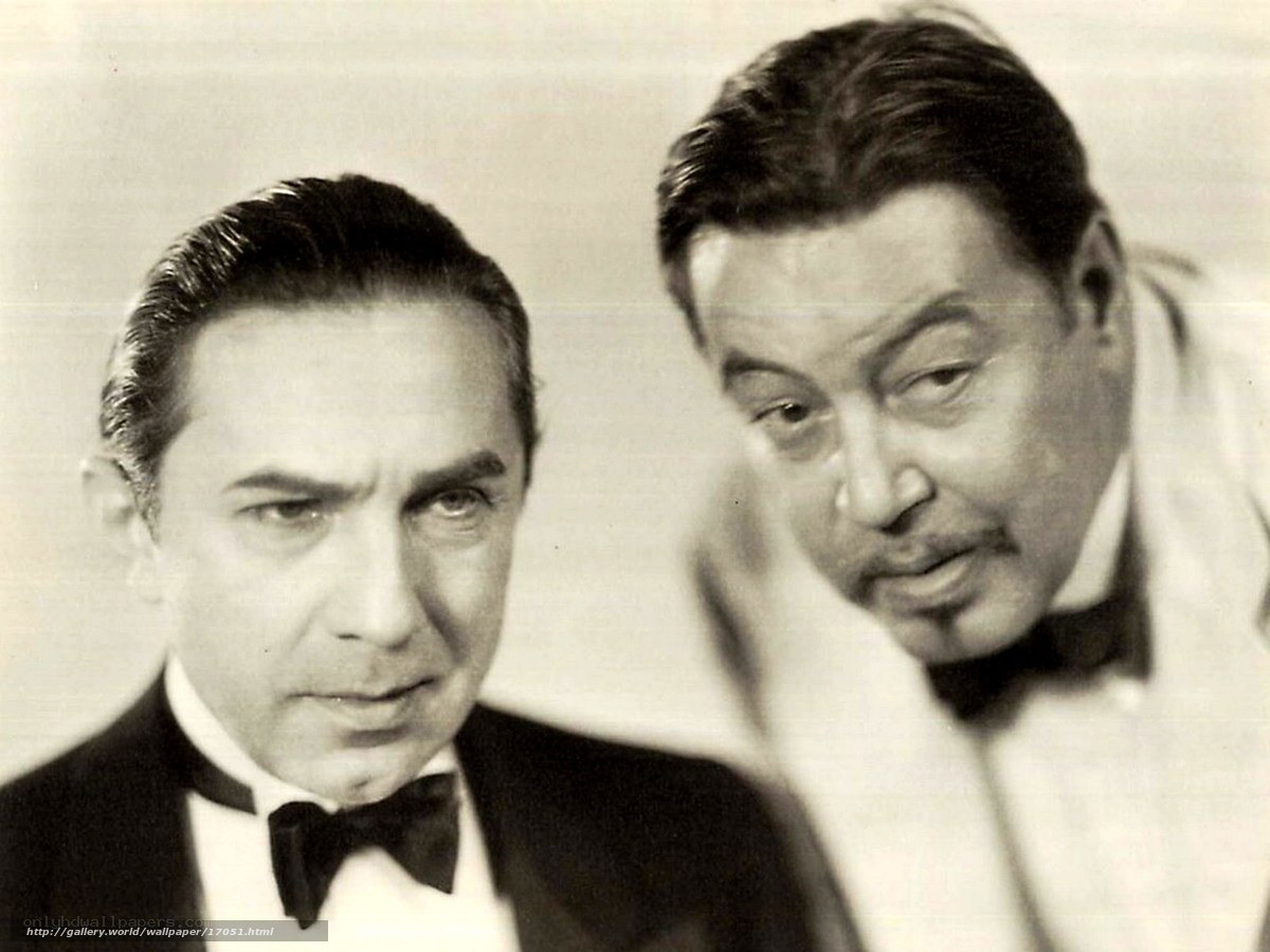 Two men in tuxedos