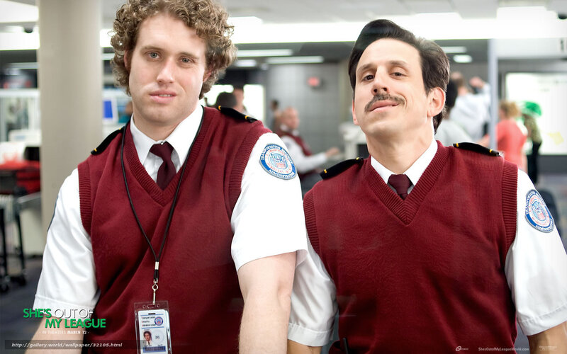 Two Men in Uniforms — Red, Neutral