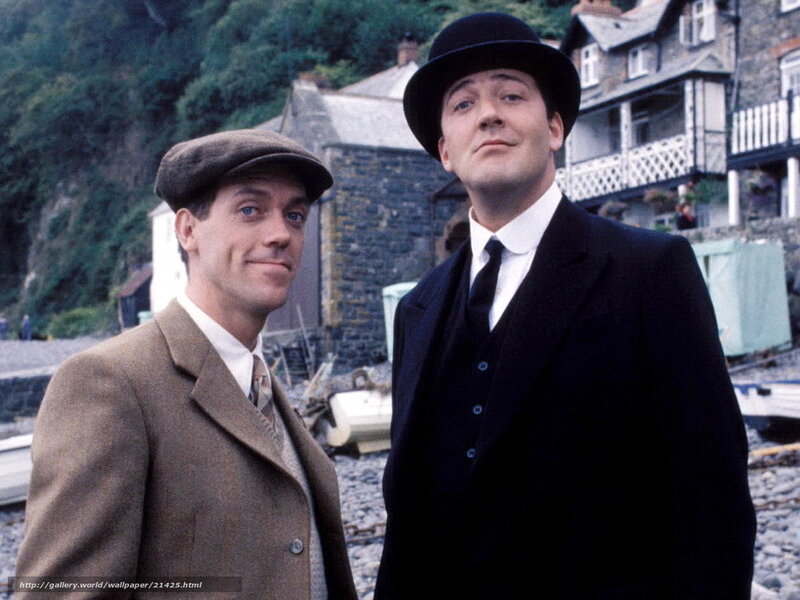 Two men in vintage attire