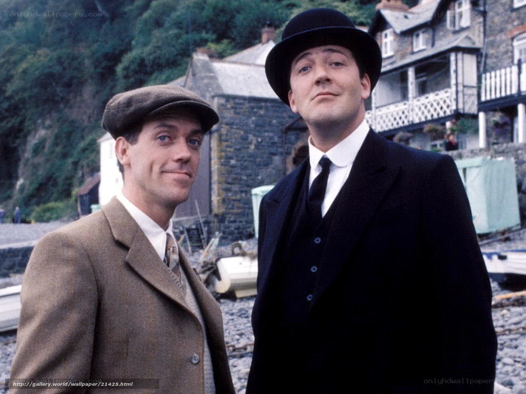 Two men in vintage attire
