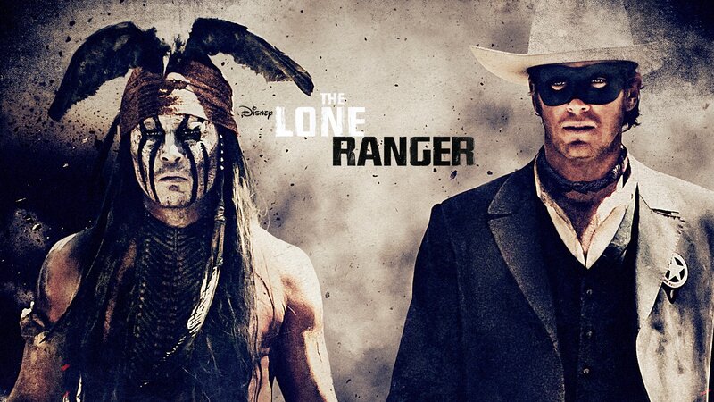 Two Men in Western Attire — Brown, Dramatic, Photograph