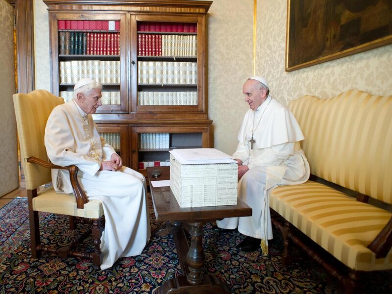 Two Men in White Robes