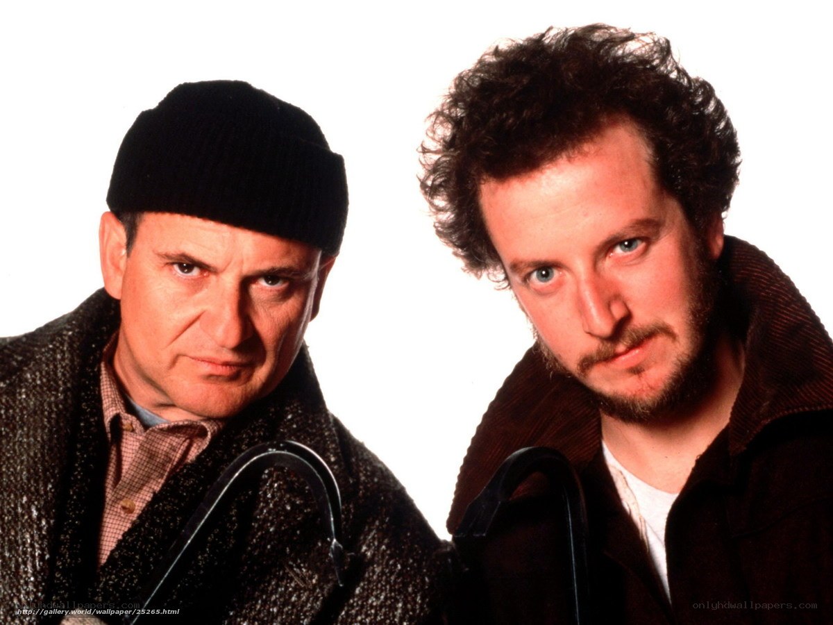 Two men in winter clothing