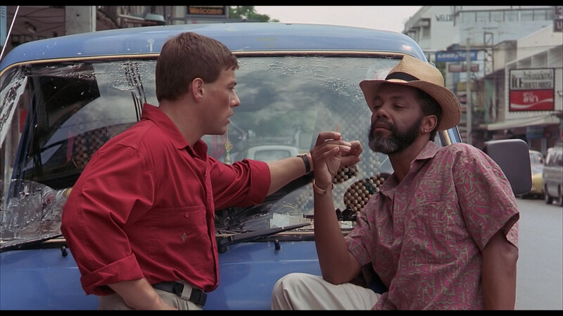 Two Men Interacting