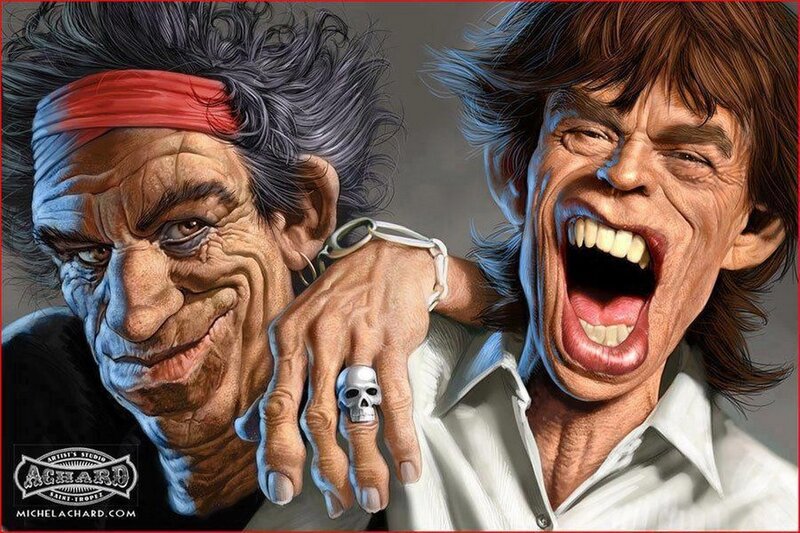 Two Men Laughing — Brown