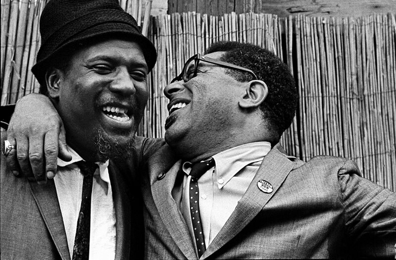 Two Men Laughing