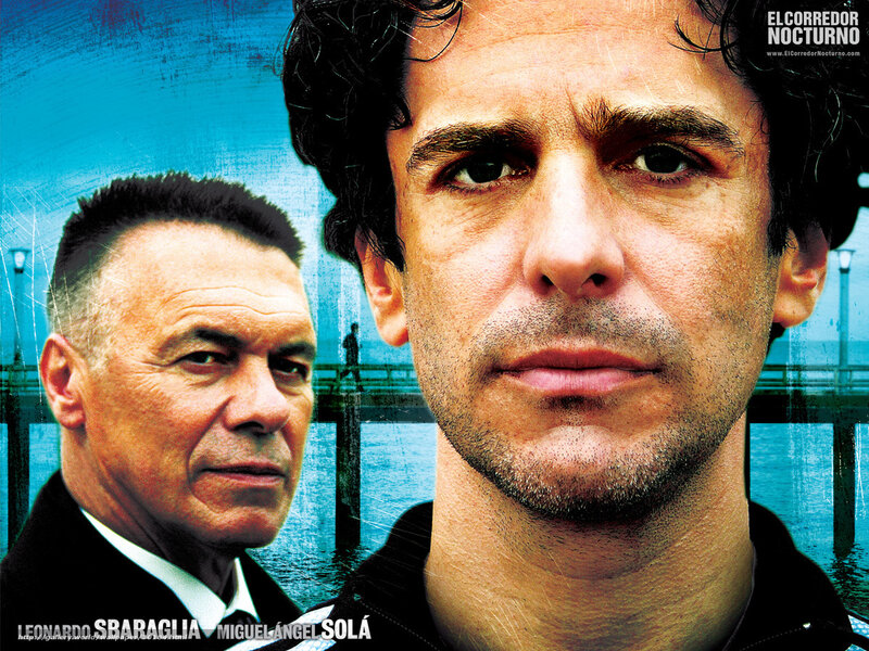 Two Men on a Poster