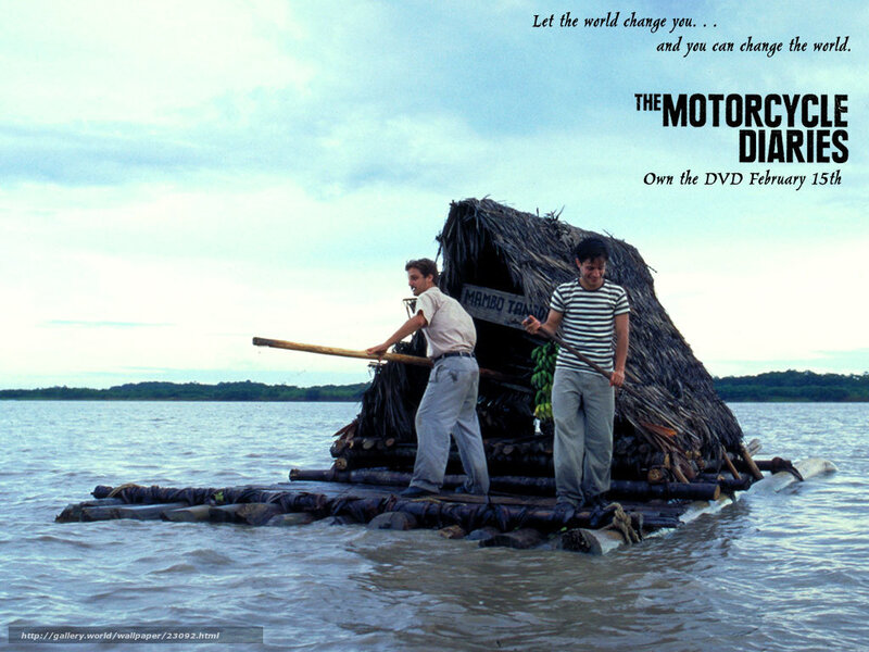 Two Men on a Raft