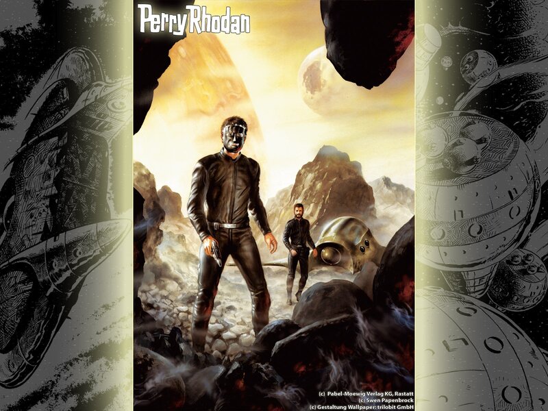Two Men on Alien Planet