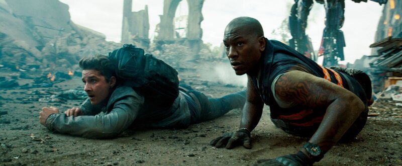 Two Men on Ground