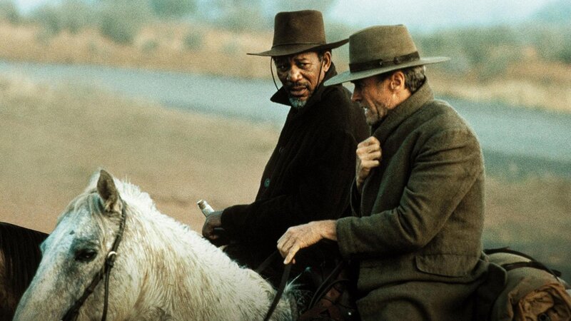 Two Men on Horseback