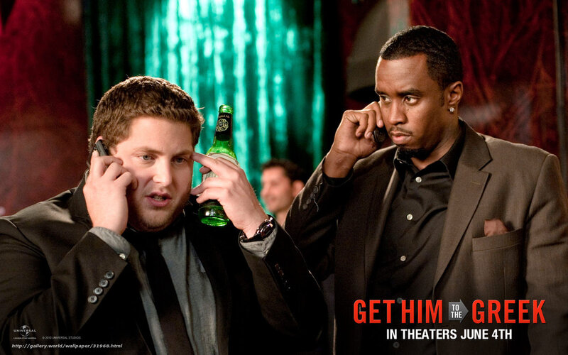 Two Men on Phones — Black