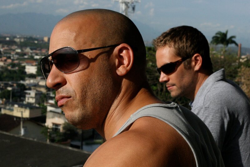 Two Men on Rooftop