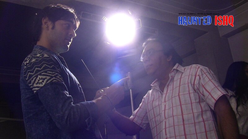 Two Men on Set