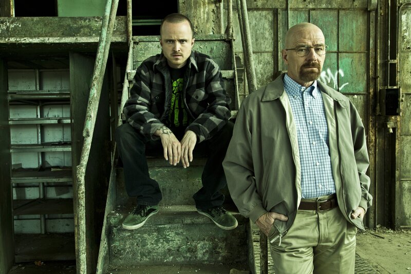 Two Men on Stairs