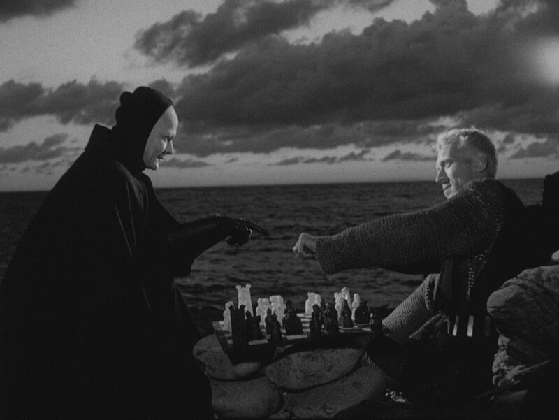 Two Men Playing Chess
