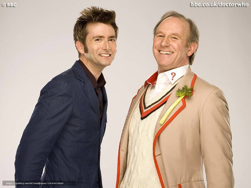 Two Men Posing — Beige