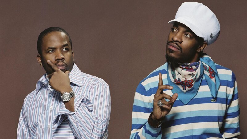Two Men Posing — Blue, Confident