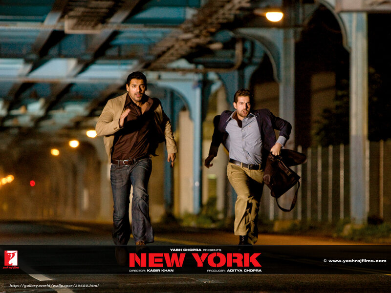 Two Men Running — Black