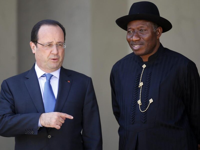 Two Men Standing — Black, Formal