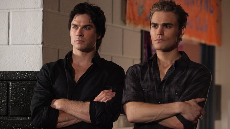 Two Men Standing — Black, Serious, Photograph