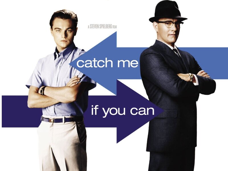Two Men Standing — Blue, Dramatic