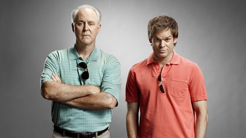 Two Men Standing — Gray, Serious, Photograph