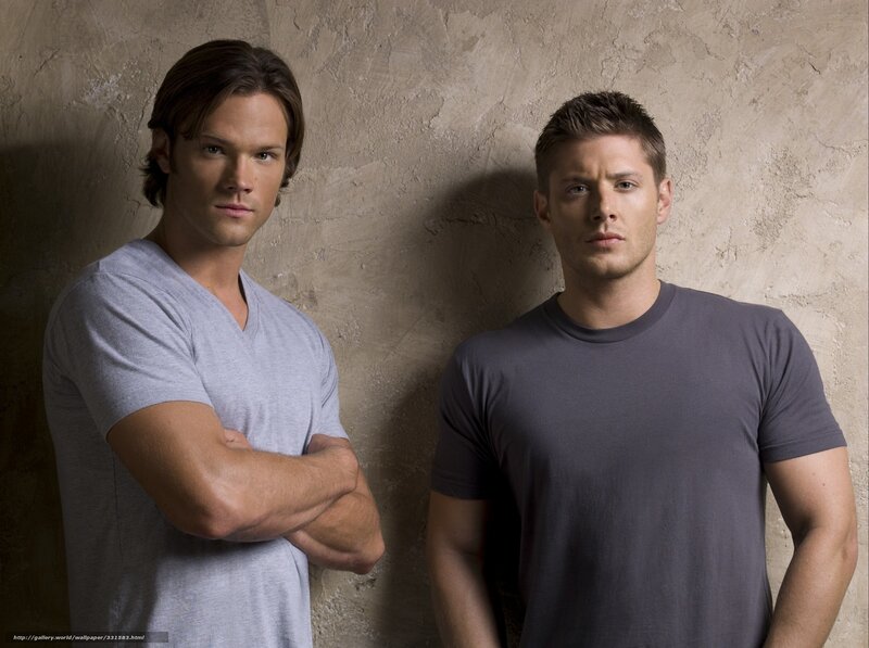 Two Men Standing — Gray, Serious