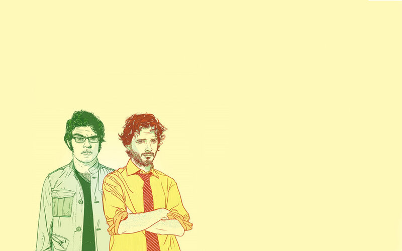 two men standing together