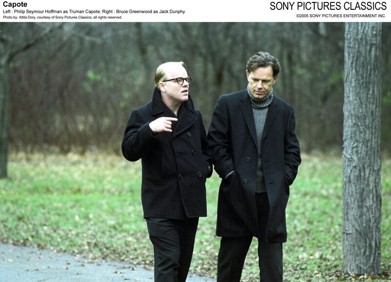 Two Men Walking — Black