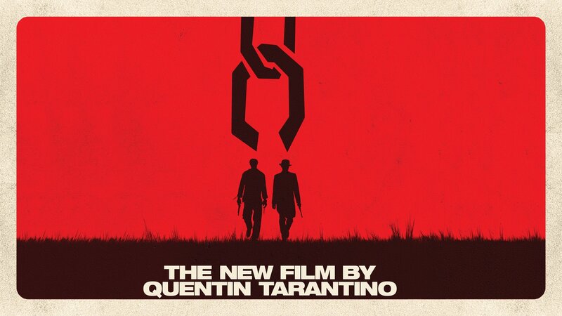 Two Men Walking — Red