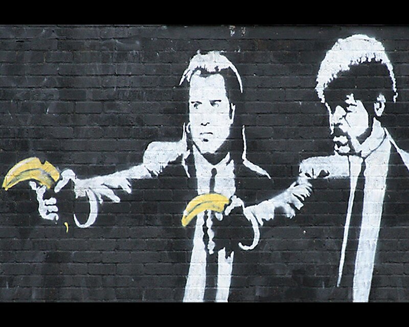 Two Men with Bananas