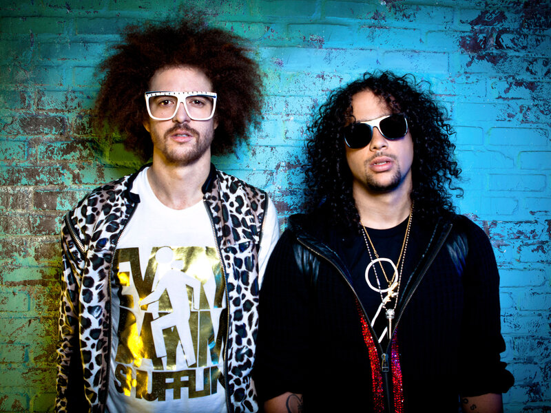 Two Men with Curly Hair