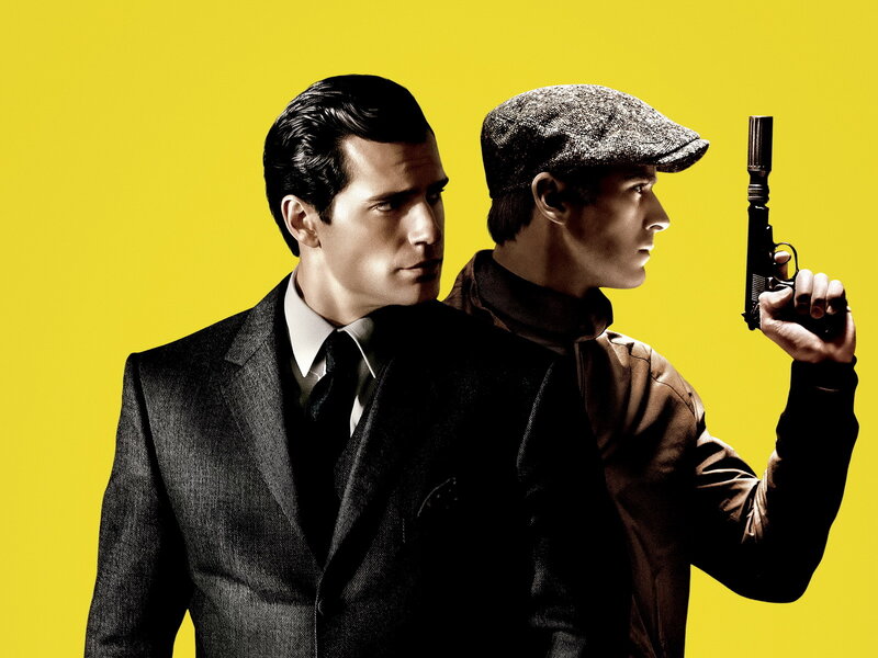 Two Men with Gun — Yellow