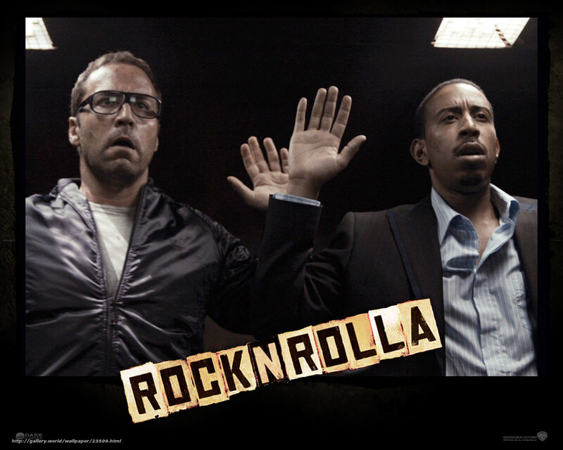 Two Men with Hands Up