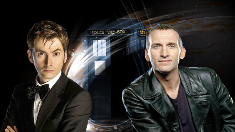 Two Men with Police Box